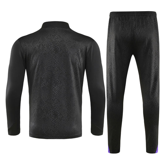 Kids Barcelona x Kobe Bryant 1/4 Zipper Sweat Kit(Top+Pants) Black 2025/26
