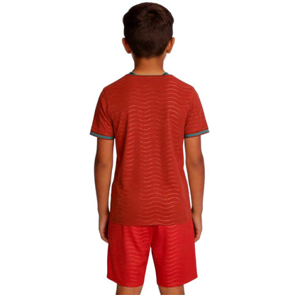 Kids Portugal Home Jersey Kit World Cup 2026