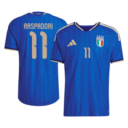 RASPADORI #11 Italy Home Match Jersey Player Version World Cup 2026