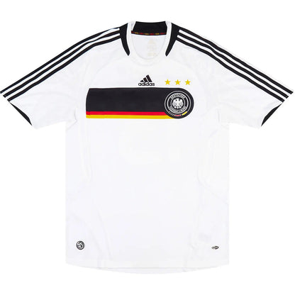 Ballack #13 Retro Germany Home Jersey Euro Cup 2008
