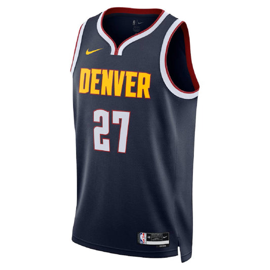 Unisex Denver Nuggets Jamal Murray #27 Navy Swingman Jersey - Icon Edition