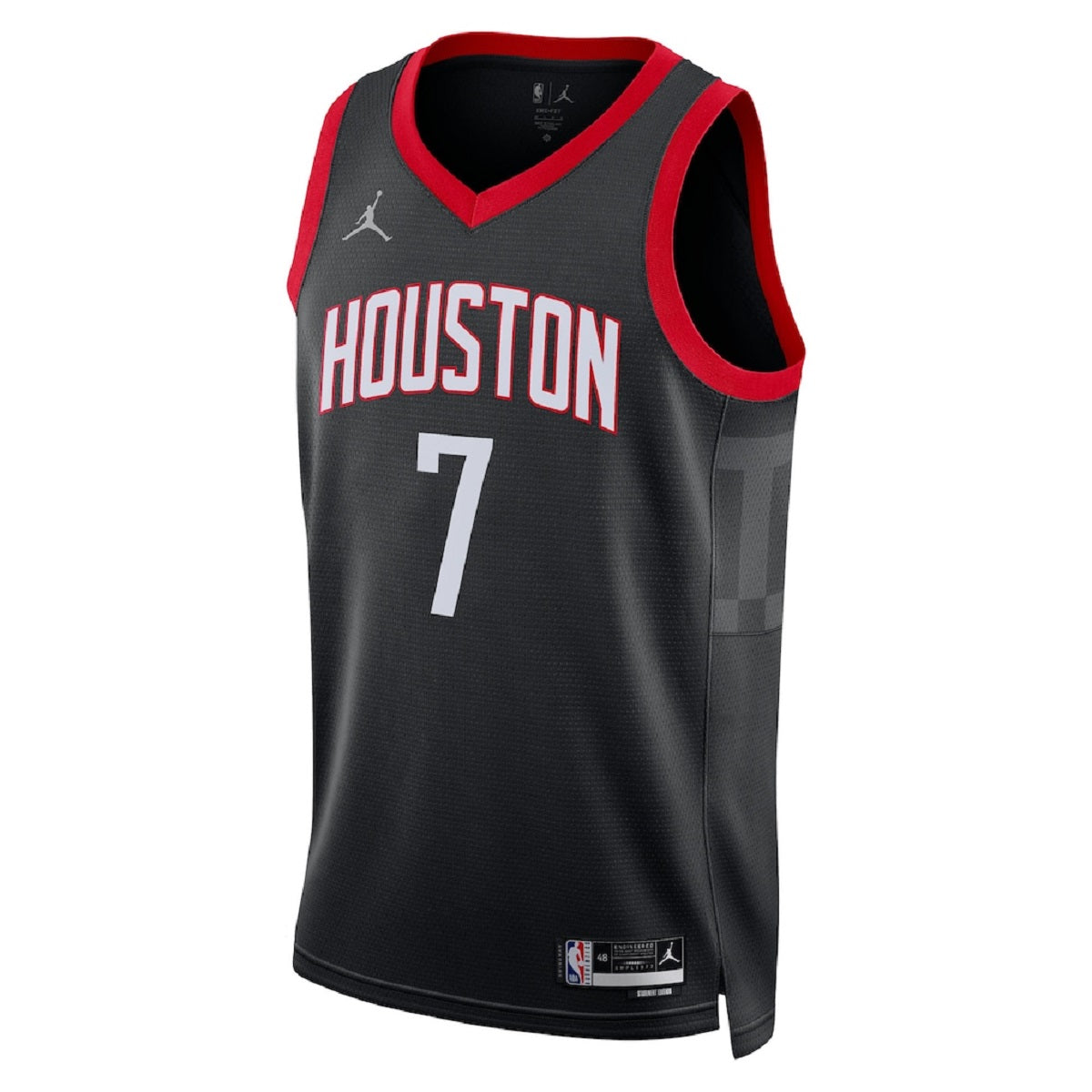 Unisex Houston Rockets Kevin Durant #7 Black Swingman Jersey - Statement Edition