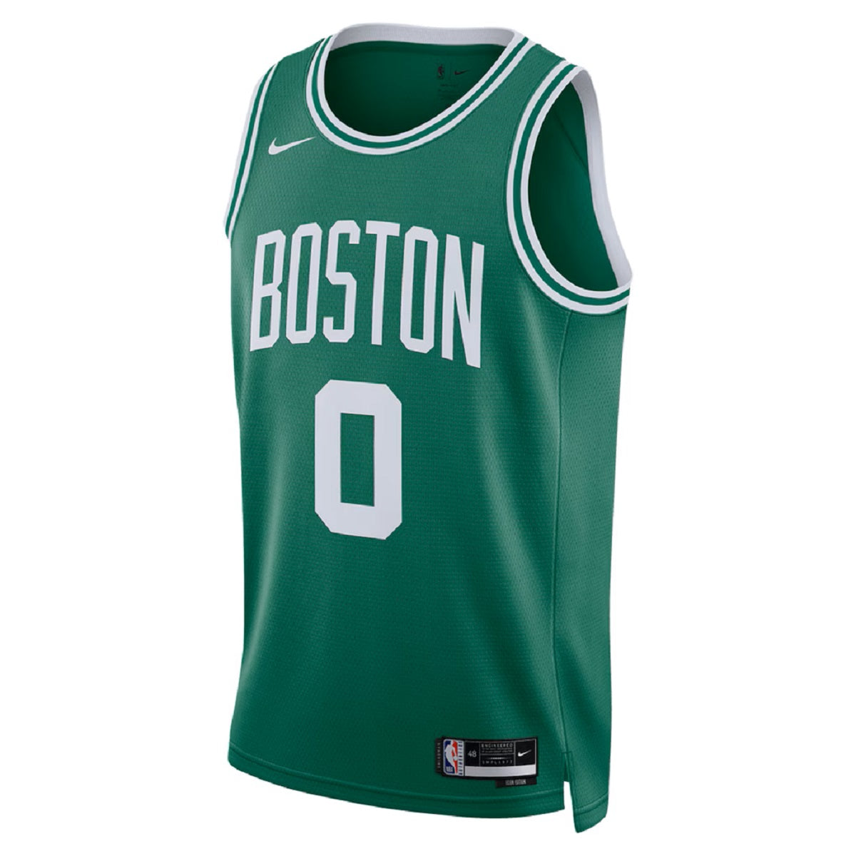 Unisex Boston Celtics Jayson Tatum #0 Green Swingman Jersey - Icon Edition
