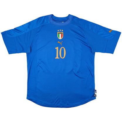 TOTTI #10 Retro Italy Home Jersey Euro Cup 2004
