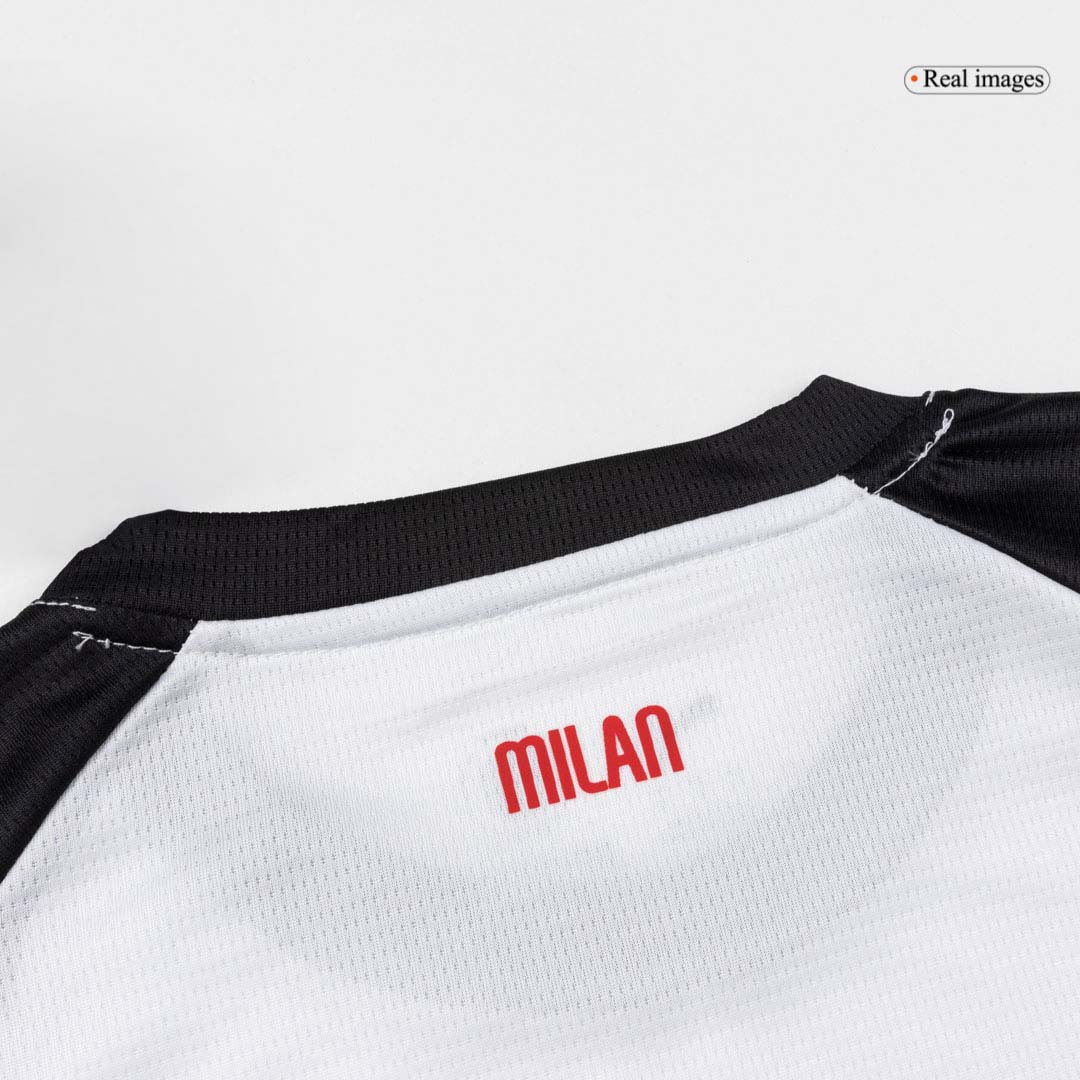 Kids AC Milan Away Jersey Full Kit 2025/26