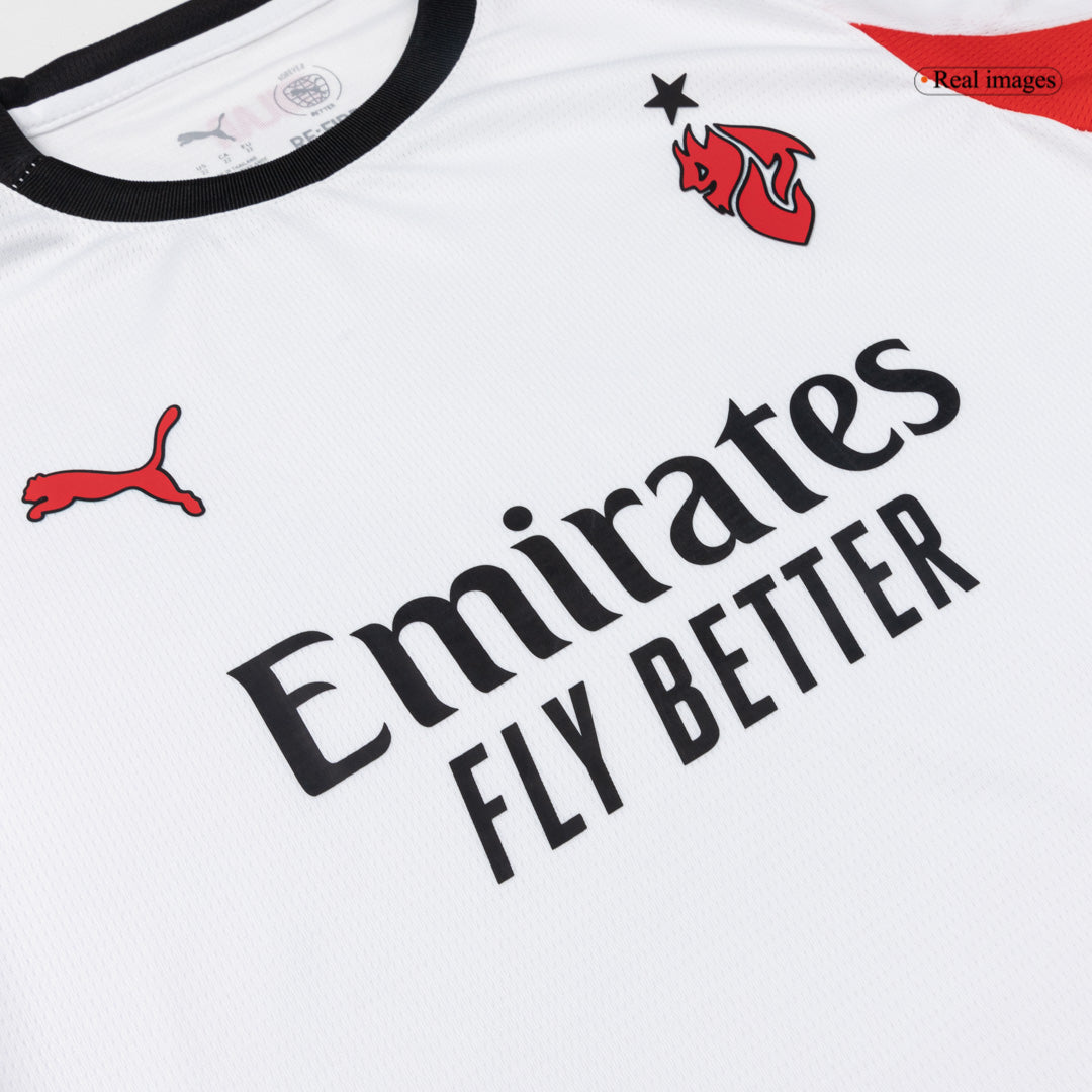 Kids AC Milan Away Jersey Full Kit 2025/26