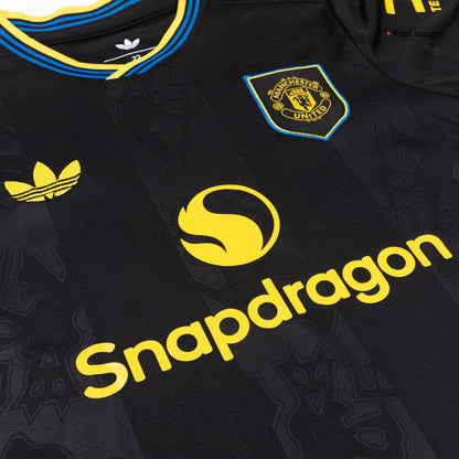 Kids Manchester United Third Jersey Full Kit 2025/26
