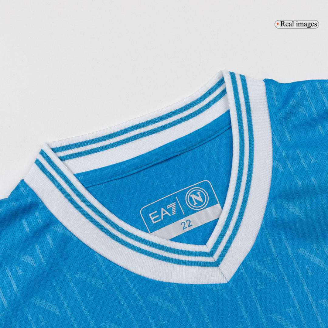Kids Napoli Home Jersey Full Kit 2025/26