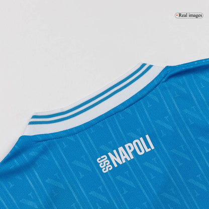 Kids Napoli Home Jersey Full Kit 2025/26