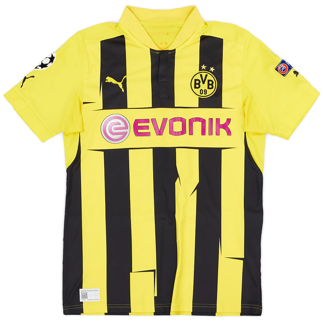 Reus #11 Retro Borussia Dortmund UCL Home Jersey 2012/13