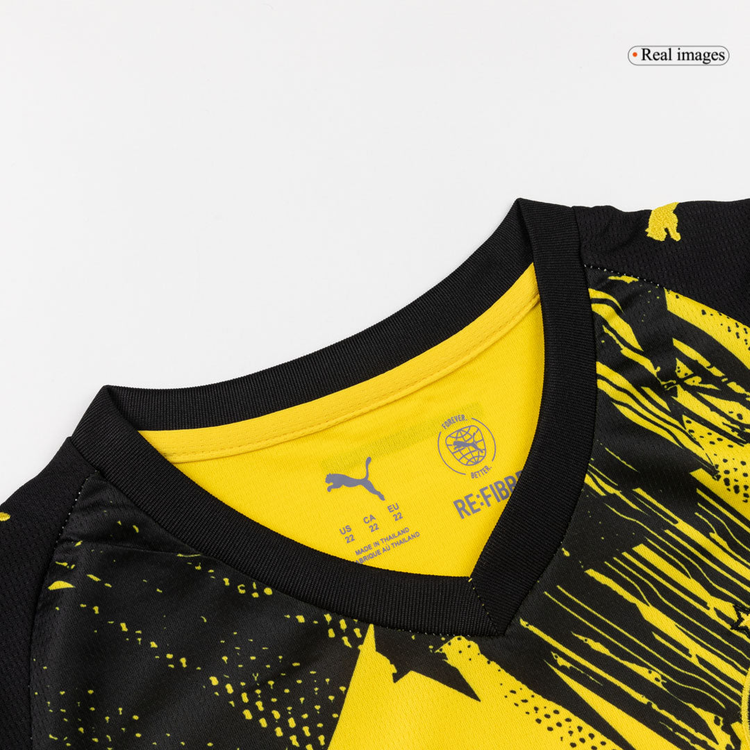 Kids Borussia Dortmund Home Jersey Full Kit 2025/26