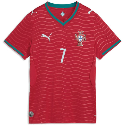 Ronaldo #7 Women's Portugal Home Jersey World Cup 2026