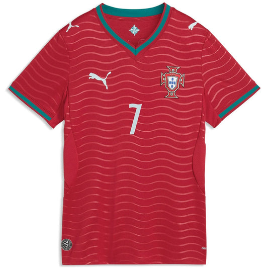 Ronaldo #7 Women's Portugal Home Jersey World Cup 2026