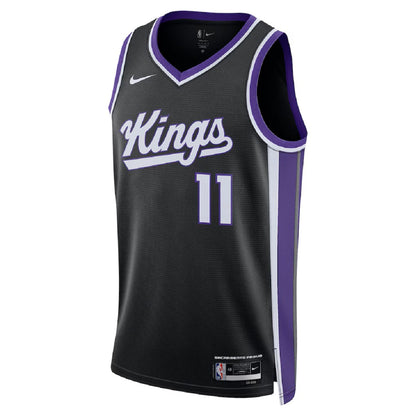 Unisex  Sacramento Kings Domantas Sabonis #11 Black Swingman Jersey - Icon Edition