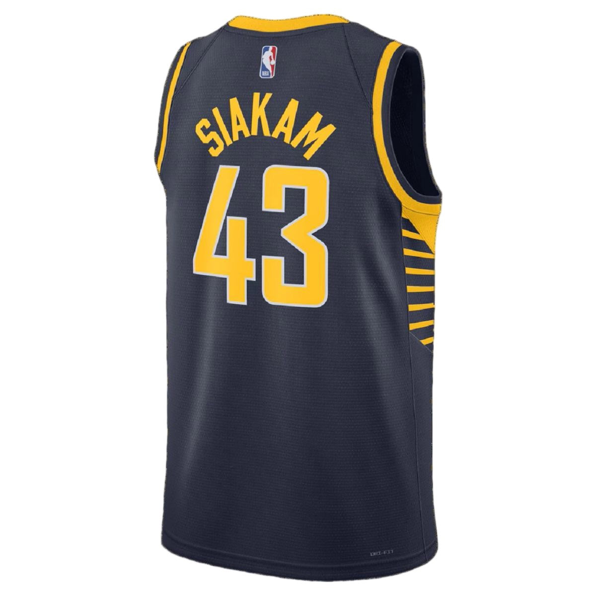 Unisex Indiana Pacers Pascal Siakam #43 Navy Swingman Jersey - Icon Edition