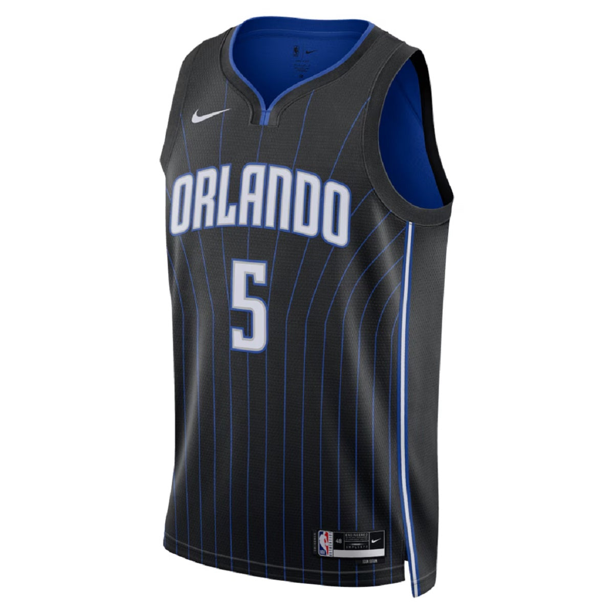 Unisex  Orlando Magic Paolo Banchero #5 Black Swingman Jersey - Icon Edition