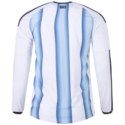 Argentina Home Match Long Sleeve Jersey Player Version World Cup 2026