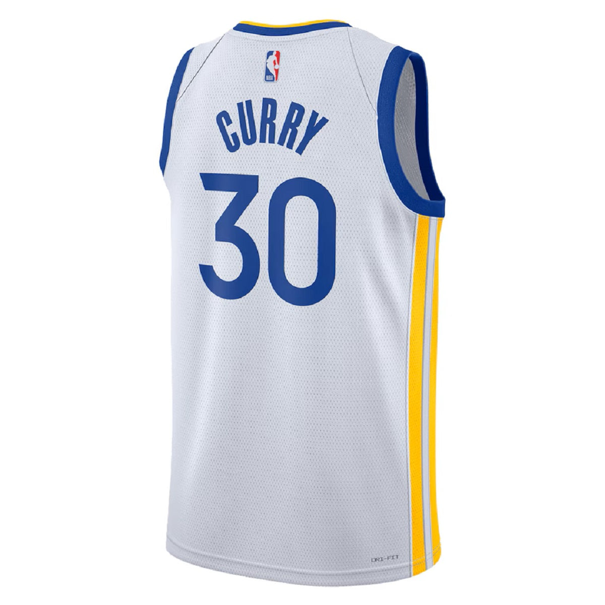 Youth Golden State Warriors Stephen Curry #30 White Swingman Jersey - Association Edition
