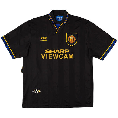 Cantona #7 Retro Manchester United Away Jersey 1993/95