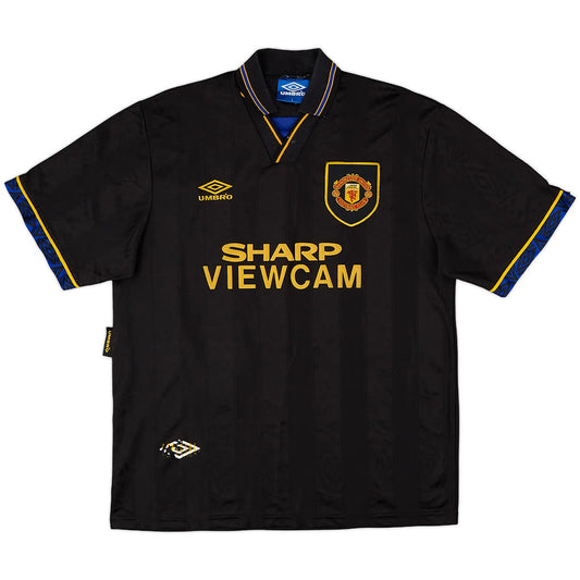 Cantona #7 Retro Manchester United Away Jersey 1993/95