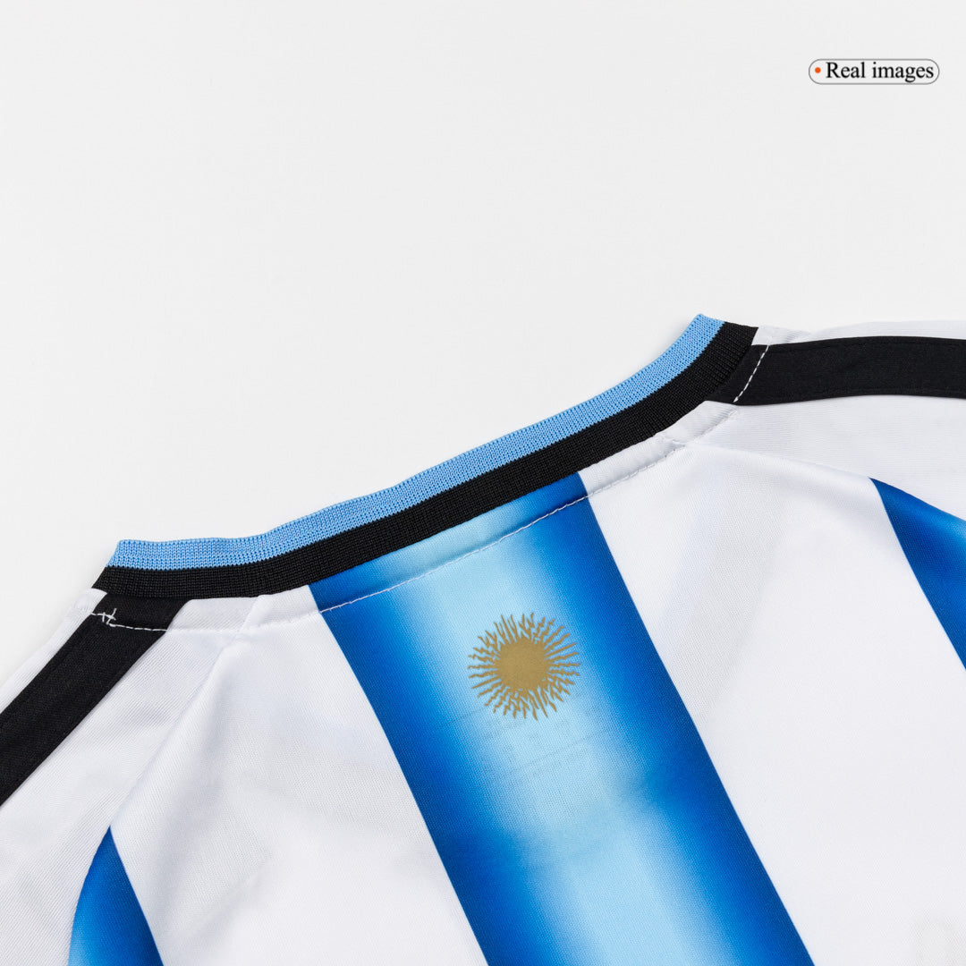Kids Argentina Home Jersey Full Kit World Cup 2026