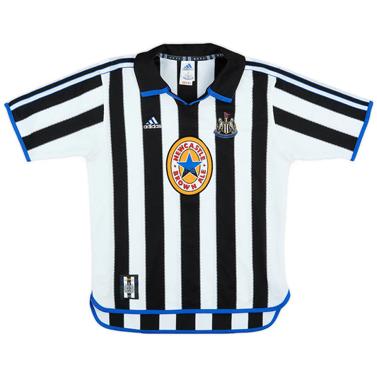 SHEARER #9 Retro Newcastle United Home Jersey 1999/00