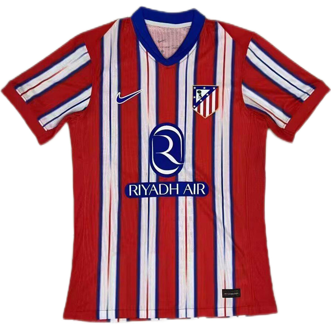Atletico Madrid Home Match Jersey Player Version