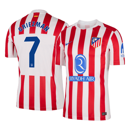 GRIEZMANN #7 Atletico Madrid Home Jersey 2025/26