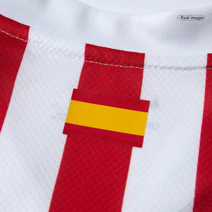 Kids Atletico Madrid Home Jersey Full Kit 2025/26