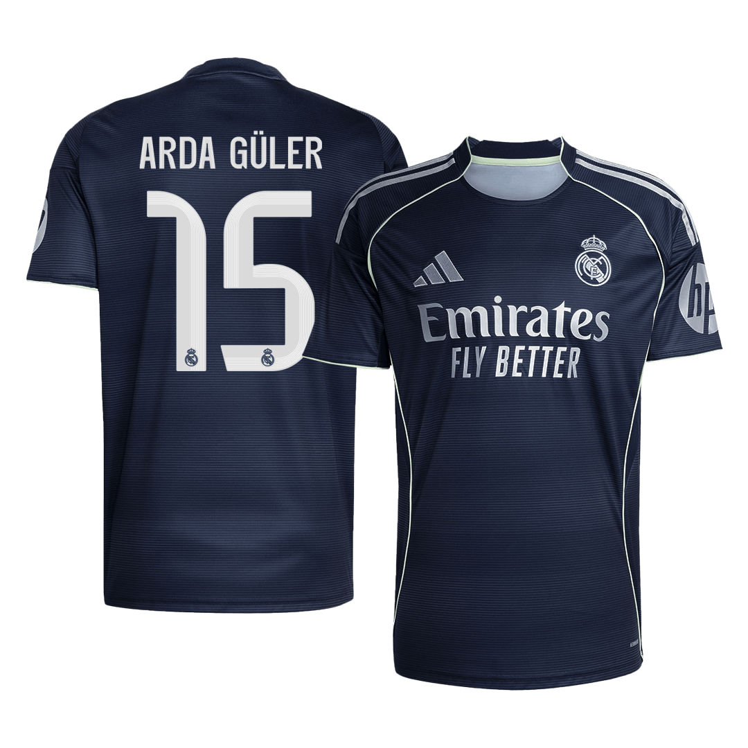 ARDA GÜLER #15 Real Madrid Away Jersey 2025/26 - [Super Replica]