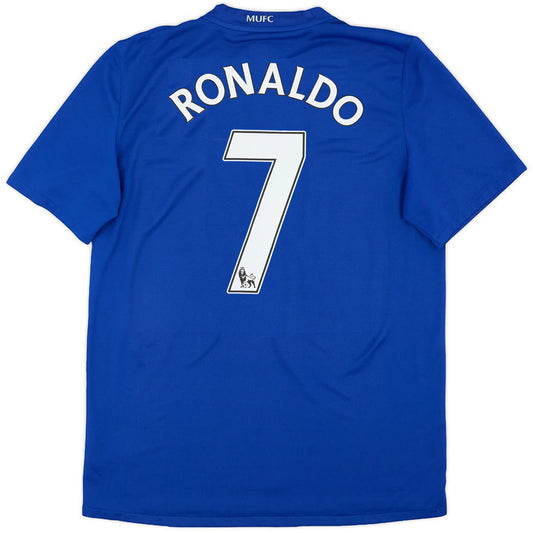 Ronaldo #7 Retro Manchester United Third Jersey 2008/09
