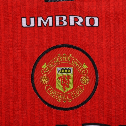 Keane #16 Retro Manchester United Home Jersey 1996/98
