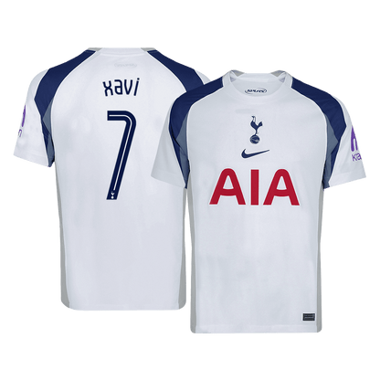 XAVI #7 Tottenham Hotspur Home Jersey 2025/26 - UCL