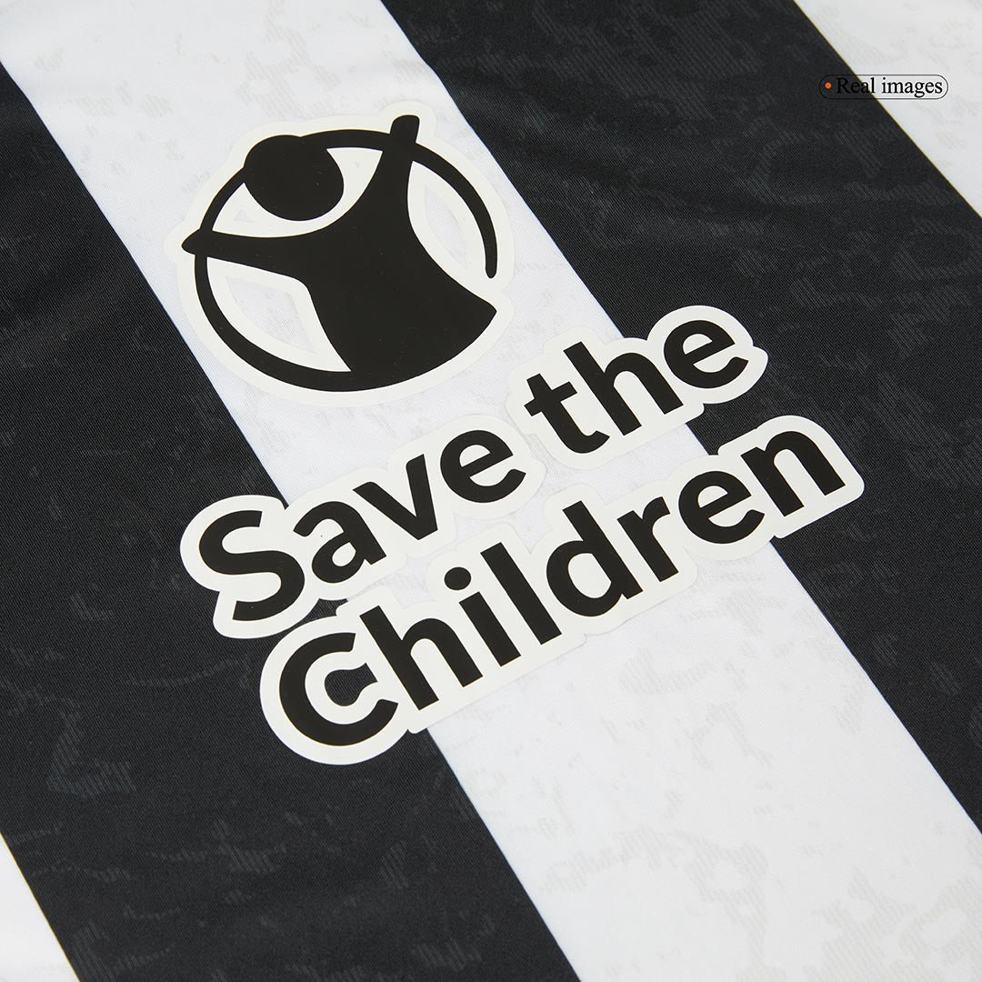 Juventus Home Save Children Sponsor Jersey