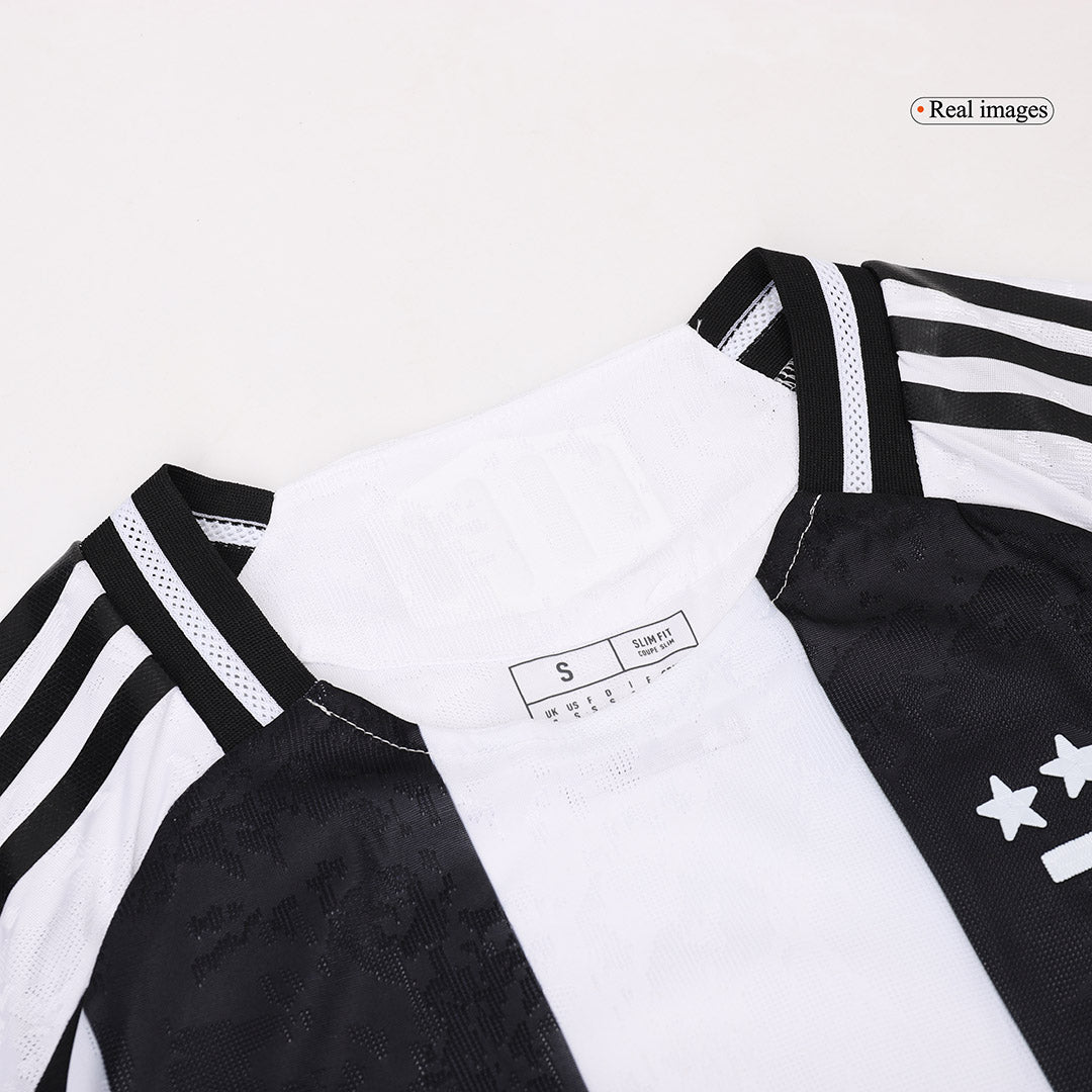 Juventus Home Save Children Sponsor Match Jersey Player Version