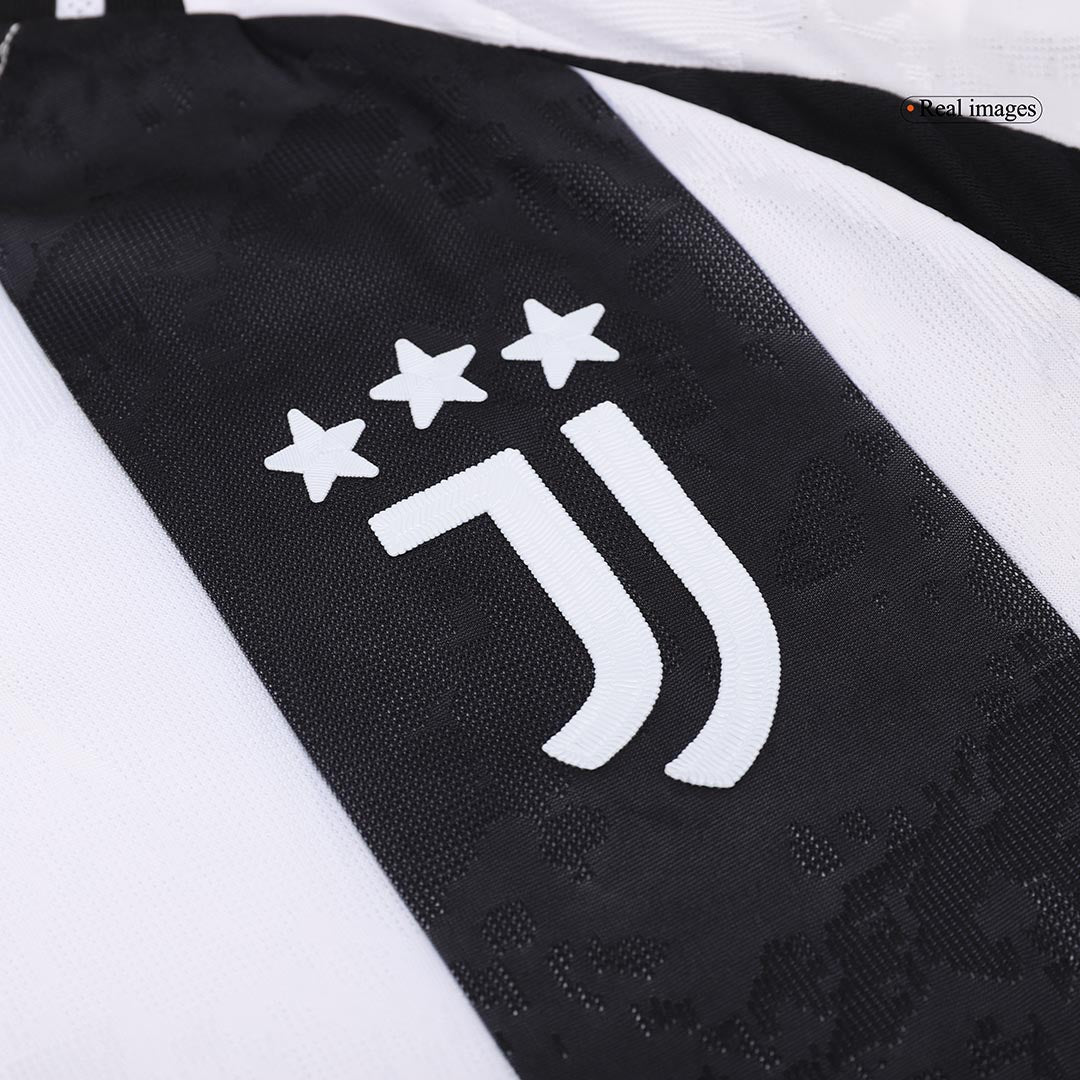 Juventus Home Save Children Sponsor Match Jersey Player Version