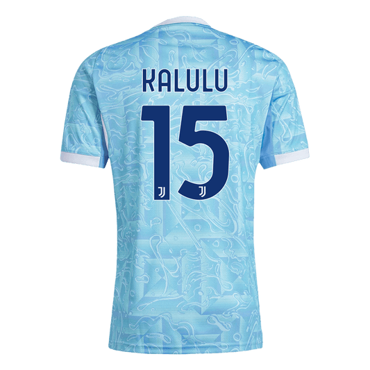KALULU #15 Juventus Away Jersey 2025/26