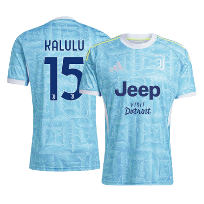 KALULU #15 Juventus Away Jersey 2025/26