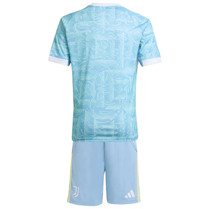Kids Juventus Away Jersey Kit 2025/26