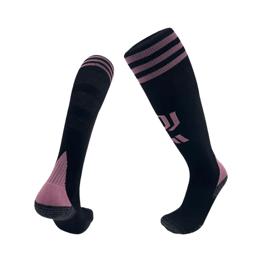 Kids Juventus Home Soccer Socks - Black 2025/26