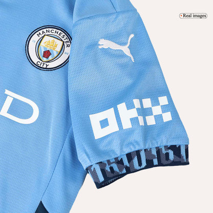 Kids Manchester City Home Jersey Kit