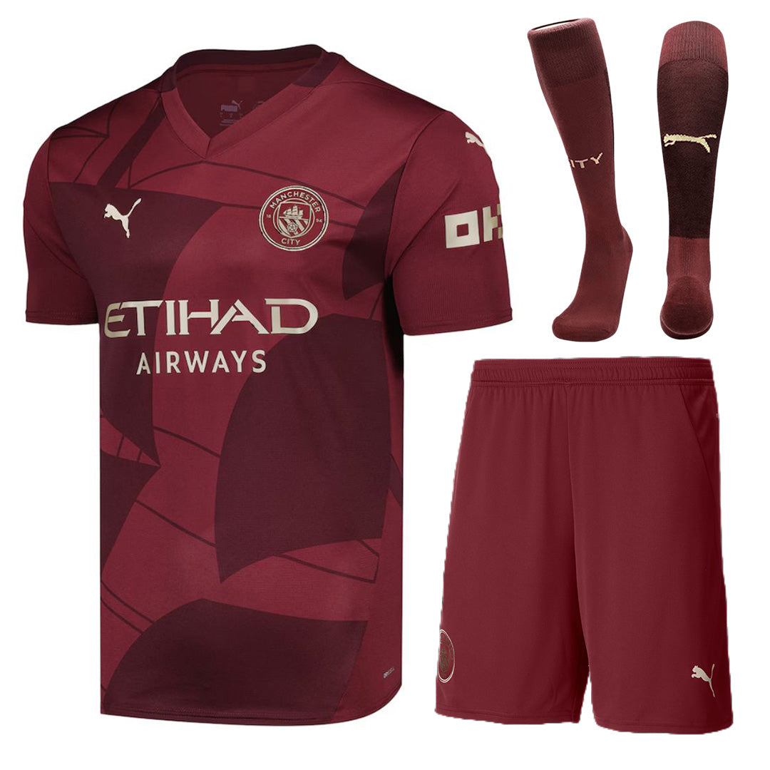 Manchester City Third Full Jersey Kit