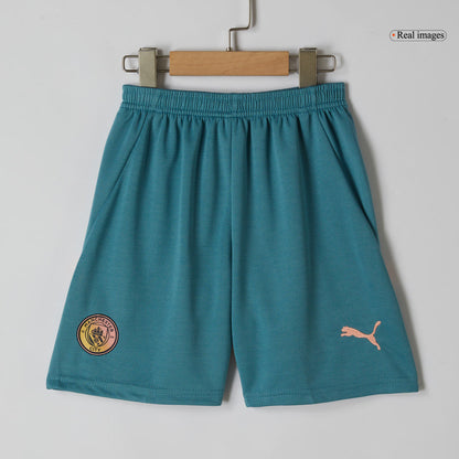 Kids Manchester City Fourth Jersey Kit