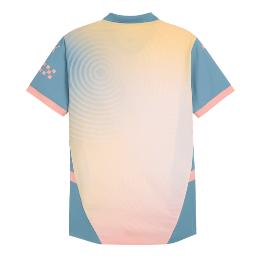 Manchester City Definitely City Fourth Match Jersey Player Version