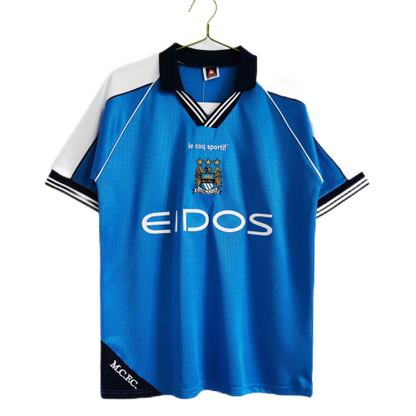 Haaland #15 Retro Manchester City Home Jersey 1999/01