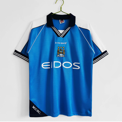 Haaland #15 Retro Manchester City Home Jersey 1999/01