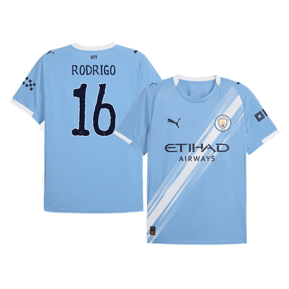 RODRIGO #16 Manchester City Home Jersey 2025/26 - Club World Cup [Super Replica]