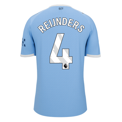 REIJNDERS #4 Manchester City Home Jersey 2025/26 - [Super Replica]