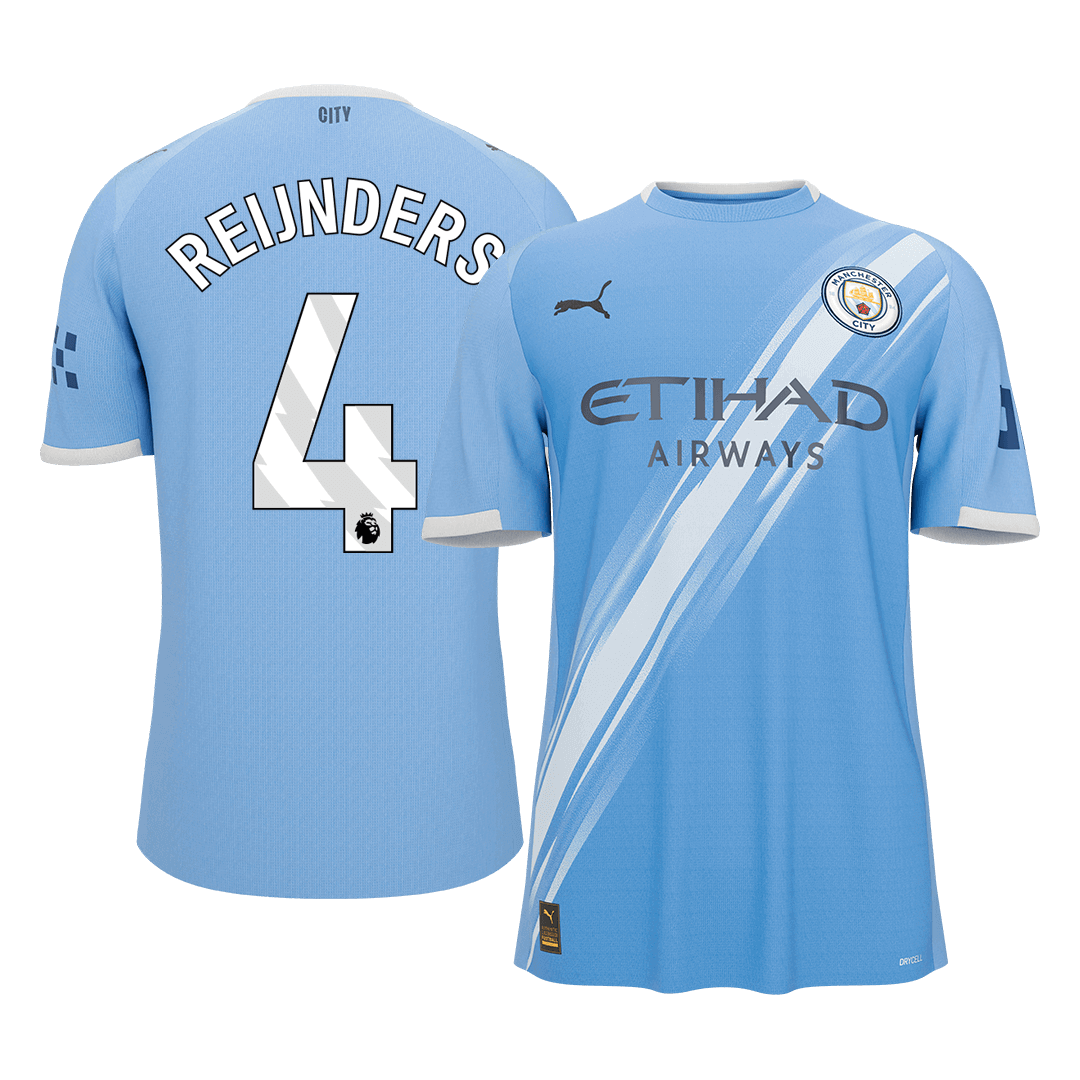 REIJNDERS #4 Manchester City Home Jersey 2025/26 - [Super Replica]