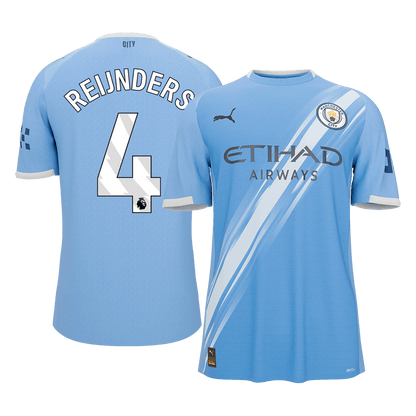 REIJNDERS #4 Manchester City Home Jersey 2025/26 - [Super Replica]